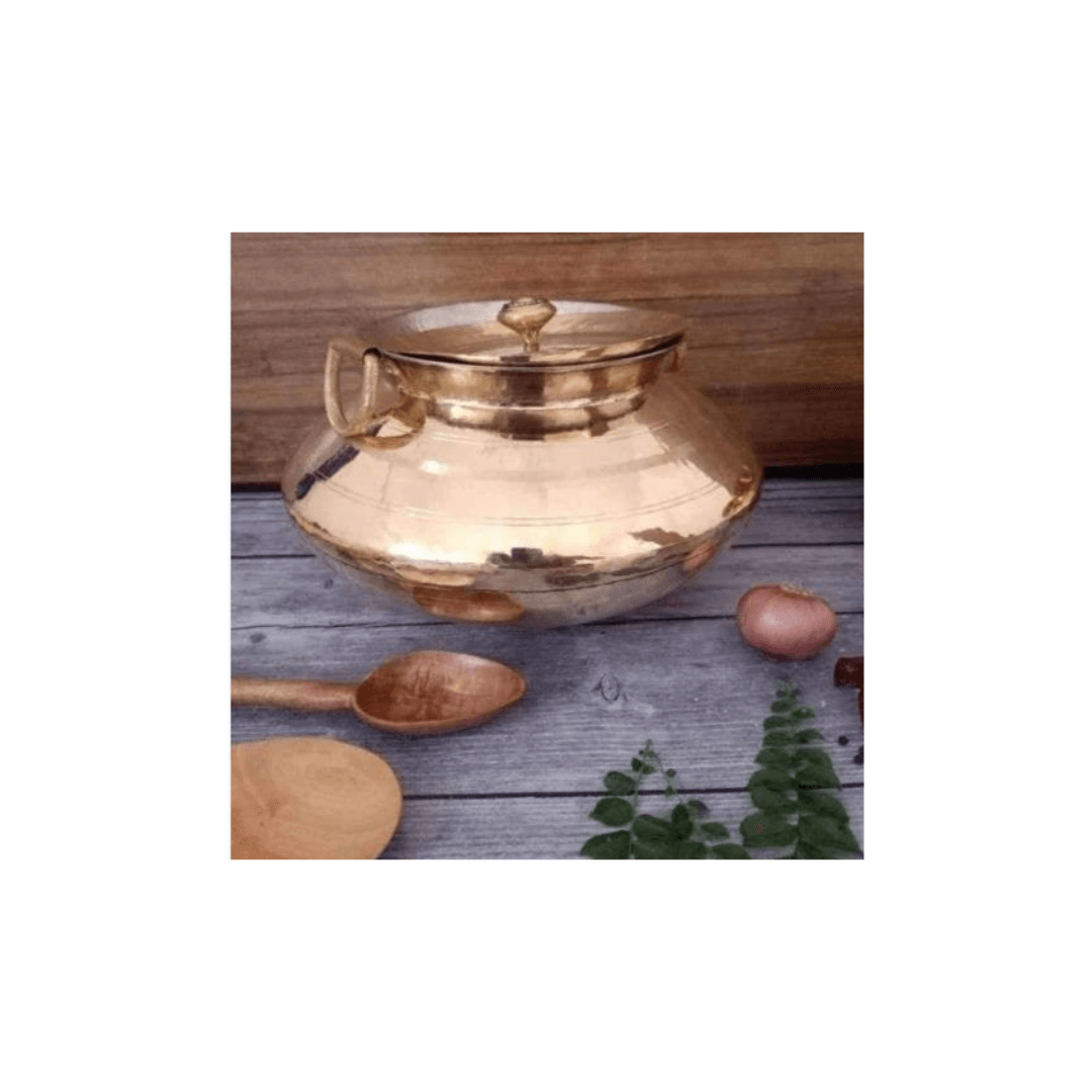 Brass Biryani Vessel | Sambhavnath Steel, Ahmedabad