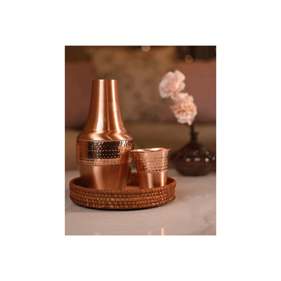 Copper Water Pot (Medium) | Sambhavnath Steel, Ahmedabad