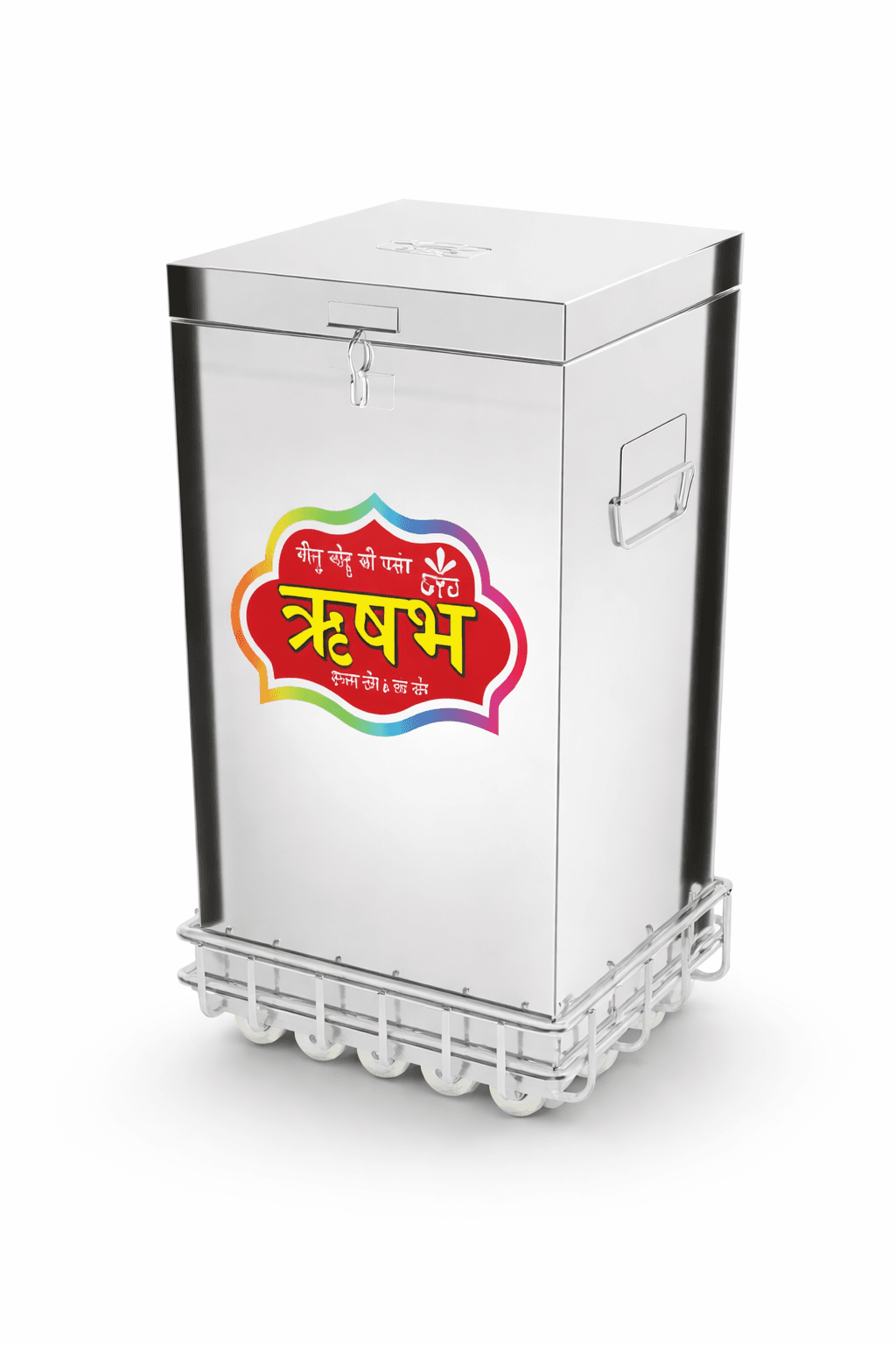 Stainless Steel Pipda (Large Storage Container) | Sambhavnath Steel, Ahmedabad